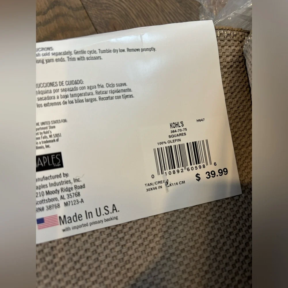 NWT Maples rugs Accent Rug Geodesign